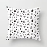 Livingroom Simple Black White Geometry Cushion Case Hot Modern Nordic Decorative Pillows Case Sofa Couch Throw Pillows Car Home