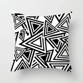 Livingroom Simple Black White Geometry Cushion Case Hot Modern Nordic Decorative Pillows Case Sofa Couch Throw Pillows Car Home