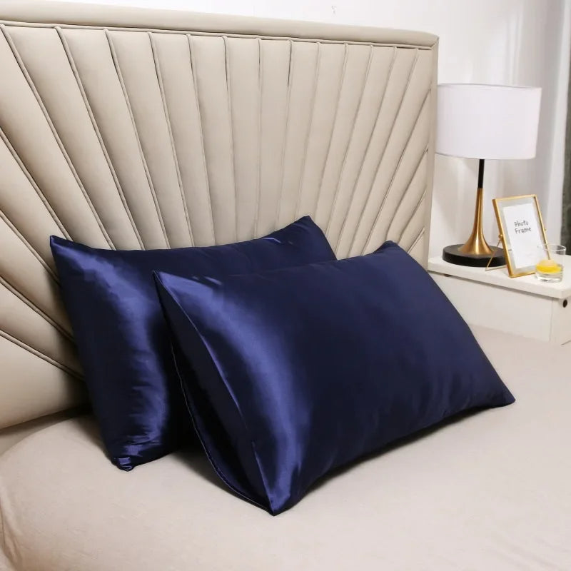 Luxury Silk Satin Pillowcase – Smooth, Cool, and Gentle on Skin &amp; Hair
