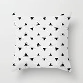 Livingroom Simple Black White Geometry Cushion Case Hot Modern Nordic Decorative Pillows Case Sofa Couch Throw Pillows Car Home