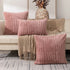 Plush Cushion Cover – Soft Textured Decorative Pillow Cover for Sofa & Living Room