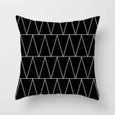 Livingroom Simple Black White Geometry Cushion Case Hot Modern Nordic Decorative Pillows Case Sofa Couch Throw Pillows Car Home